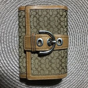 Elegant Brown Coach Wallet